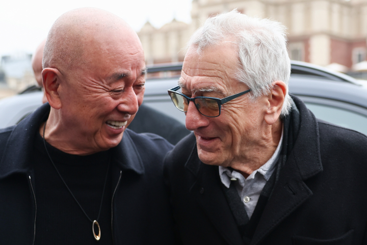 Nobu Matsuhisa, chef japonés, junto al actor Robert de Niro