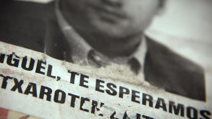 Los carteles que empapelaban Ermua