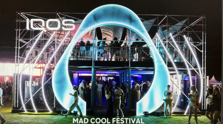 Espacio IQOS en el Madcool.