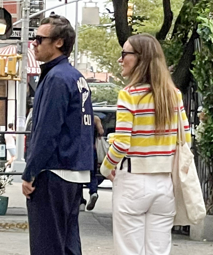 Harry Styles y Olivia Wilde paseando por Nueva York cuando estaban saliendo juntos