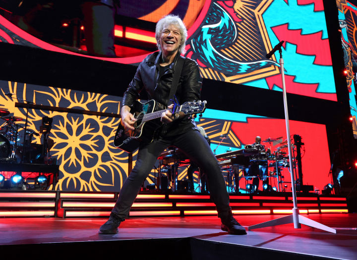 Jon Bon Jovi durante una de sus actuaciones de la gira 'Bon Jovi's Forever' en el Madison Square Garden de Nueva York