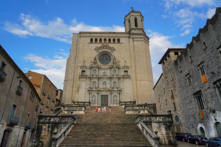 alt="alt="Catedral de Girona, España.""