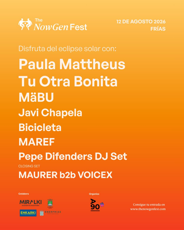 Cartel de The Now Gen Fest.
