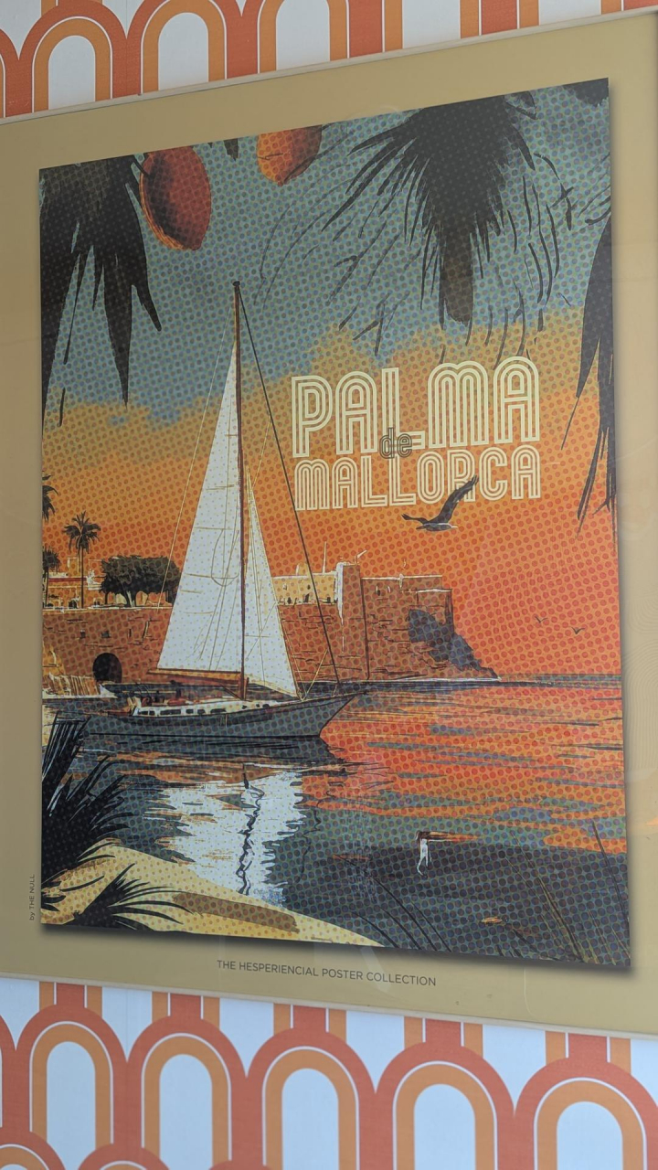 Decoración del Hotel Hesperia Mallorca