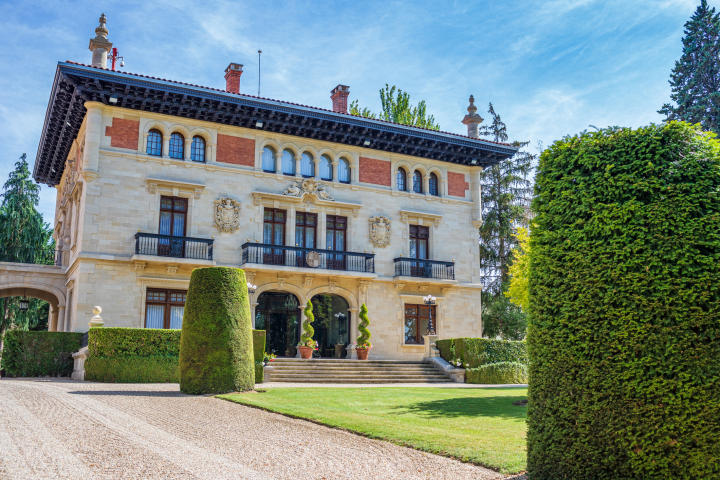 El Palacio de Ajuria Enea, residencia oficial del Presidente del País Vasco