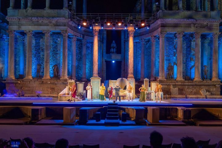 'La comedia de la olla' se representa en el Teatro Romano de Mérida