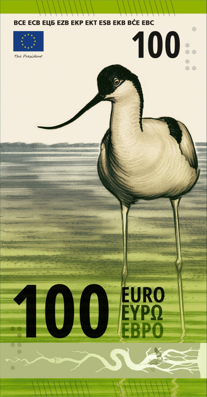 Propuesta D billete de 100 euros.