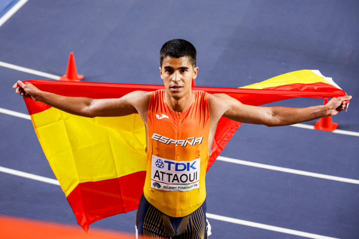 Attaoui, tras lograr su medalla mundialista en Torun este mismo año