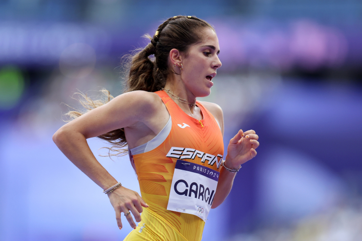 Marta García, durante los Juegos Olímpicos de París 2024