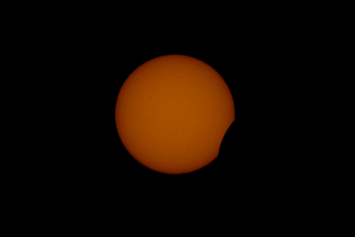 alt="alt="En la Península, no se veía un eclipse total de Sol desde 1905.""