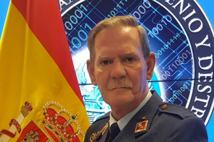Rafael García Hernández, comandante del Mando Conjunto de Ciberespacio del Estado Mayor de la Defensa de España.