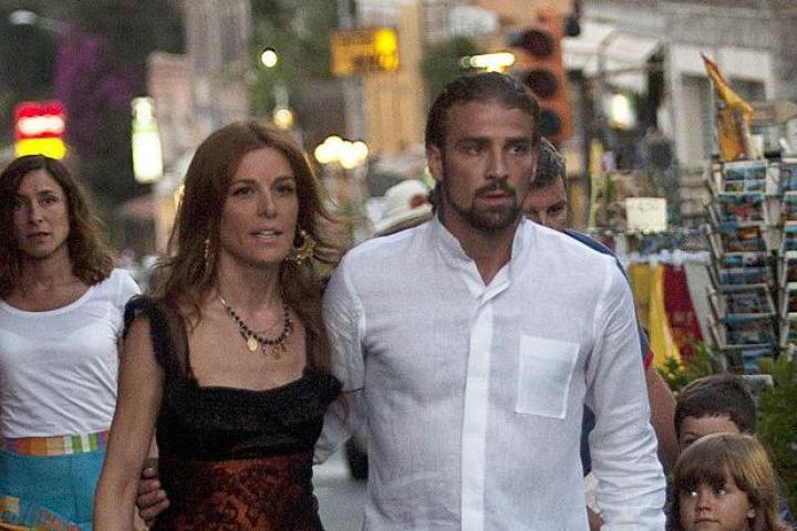Raquel Sanchez Silva y Mario Biondo en Taormina (Italia) en junio de 2012, una año antes de la muerte del cámara.