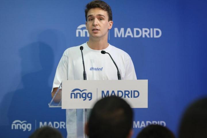 Ignacio Dancausa, presidente de las Nuevas Generaciones del PP de Madrid.