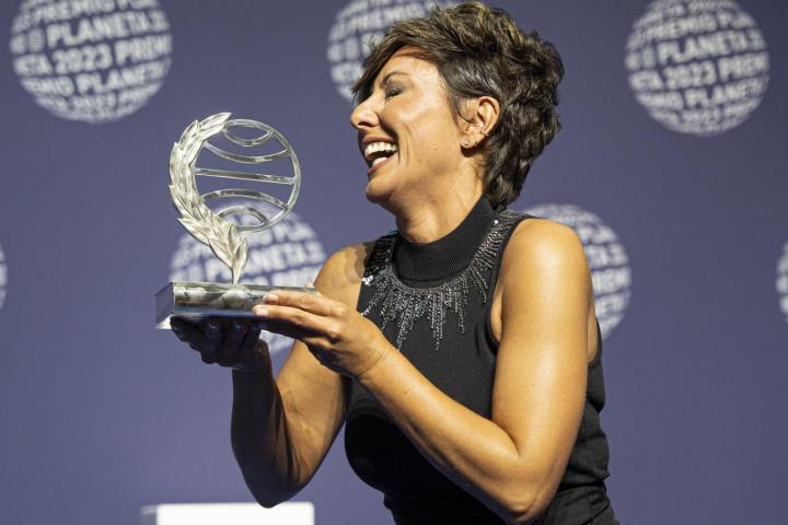 Sonsoles Ónega ganadora del Premio Planeta 2023.