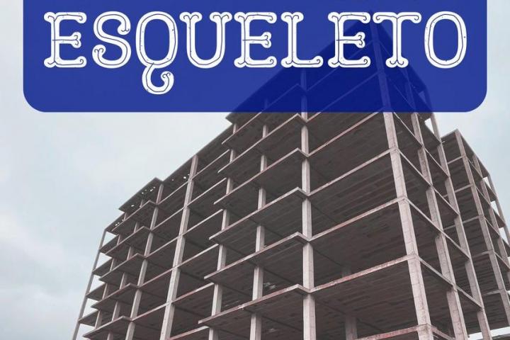 Anuncio del Ayuntamiento de Ciempozuelos sobre el derribo del Esqueleto.