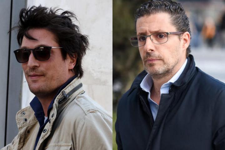 Los comisionistas Luis Medina y Alberto Luceño, en sendas imágenes de archivo.