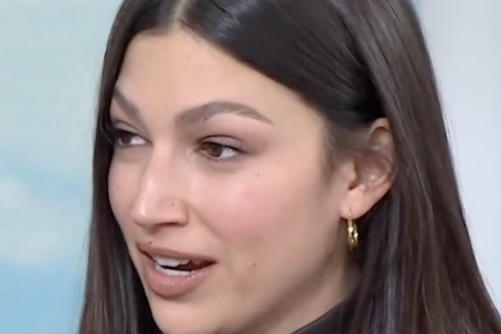 Úrsula Corberó, en 'Today With Hoda & Jenna'.