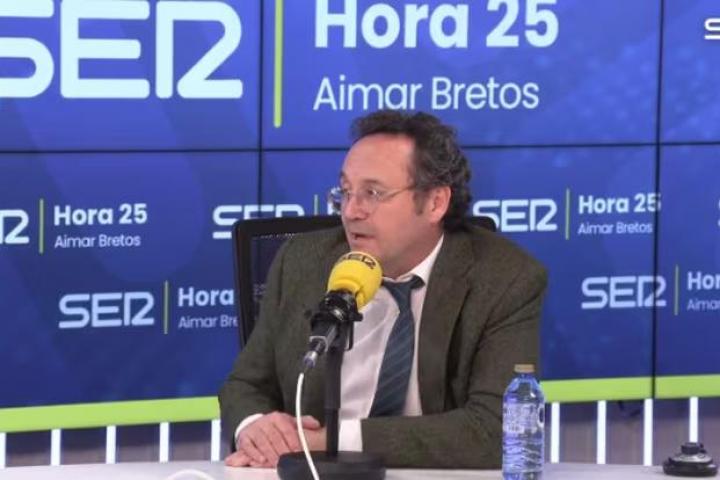 El fiscal general del Estado, Álvaro García Ortiz, en la Cadena SER.