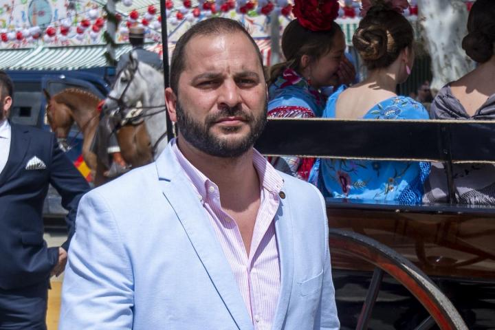 Antonio Tejado, en la Feria de Sevilla de 2022.