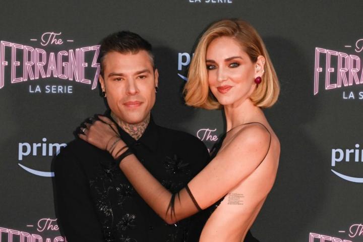 Chiara Ferragni y Fedez, en el estreno de 'The Ferragnez' en Milan el 17 de mayo de 2023.