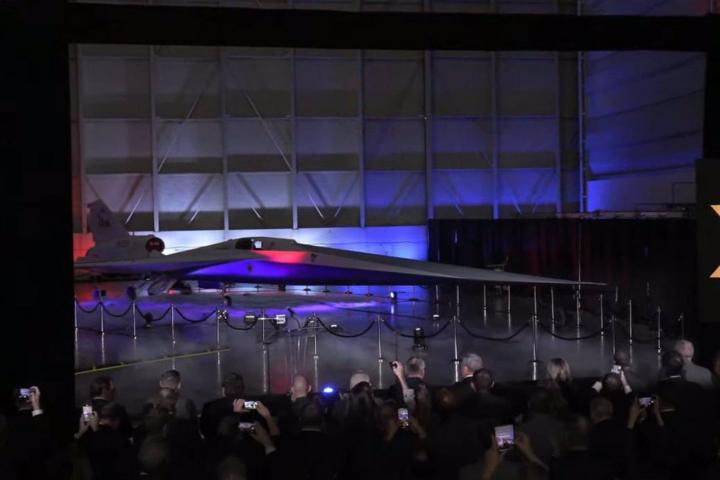 Presentación del avión supersónico silencioso X-59 de la NASA