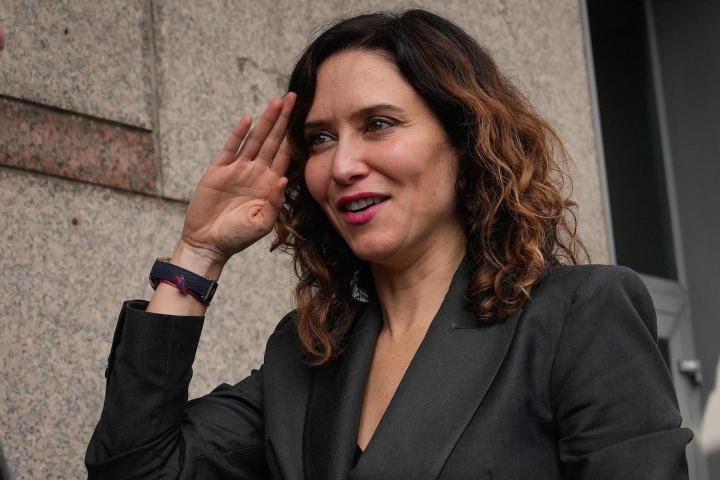 La presidenta de la Comunidad de Madrid, Isabel Díaz Ayuso.