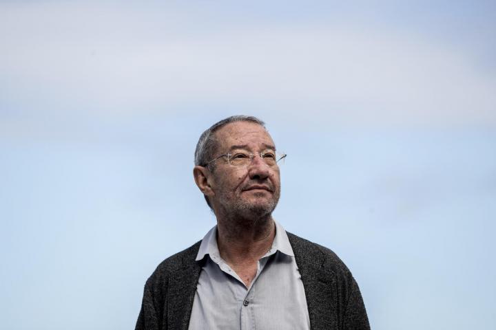 Carlos Boyero, en el Festival de San Sebastián en septiembre de 2019.