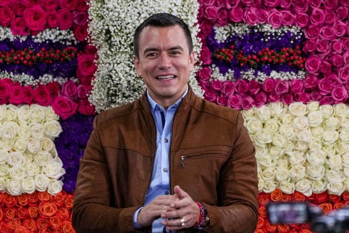 El presidente de Ecuador, Daniel Noboa, en un acto reciente celebrado en Quito.