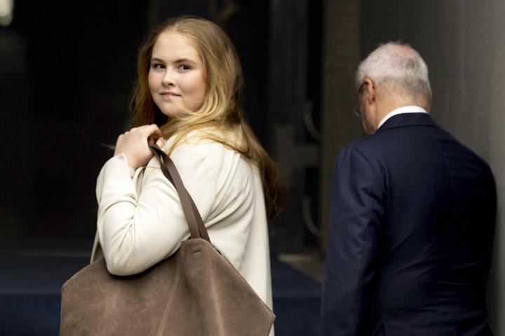La princesa Amalia de Orange, heredera al trono de los Países Bajos, en una imagen de archivo.