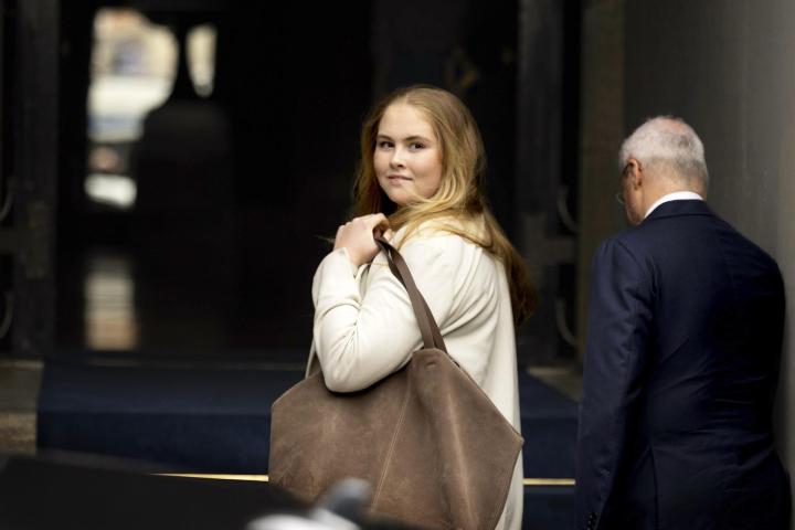 La princesa Amalia de Orange, heredera al trono de los Países Bajos, en una imagen de archivo.