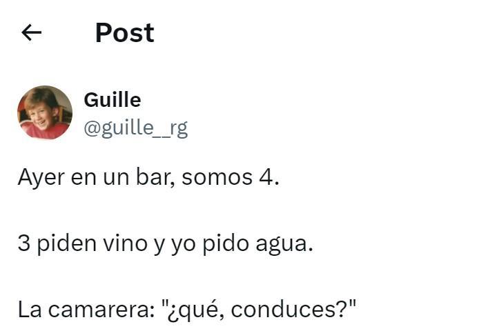 El mensaje publicado por @guille__rg