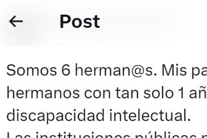 El mensaje compartido en X por @jcggutierrez78