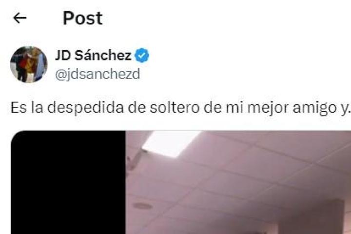 El tuit que ha compartido @jdsanchezd