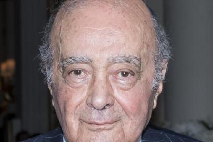 Mohamed Al Fayed, fotografiado en París el 27 de junio de 2016.