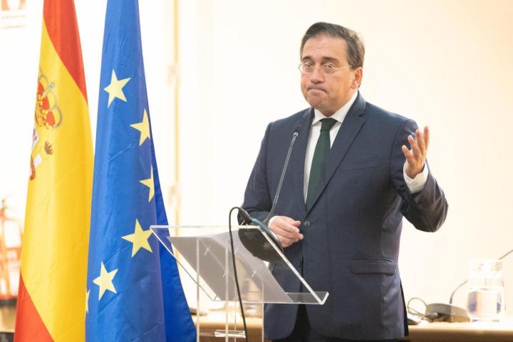 El ministro de Asuntos Exteriores, José Manuel Albares, en una imagen de archivo