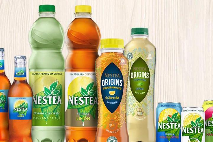 Diferentes variedades de Nestea.