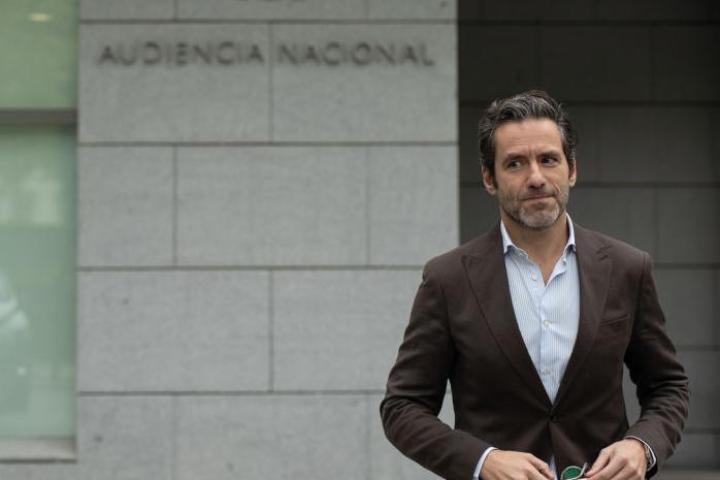 El portavoz nacional del PP, Borja Sémper, en una imagen de archivo ante la Audiencia Nacional.