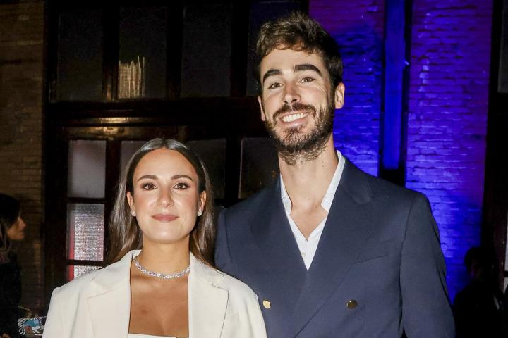 Luis Zamalloa y Marta Pombo, en un evento el 16 de octubre de 2024 en Madrid.