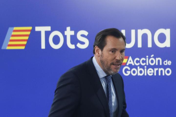 El ministro de Transportes, Óscar Puente, el pasado 12 de noviembre.