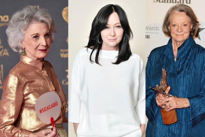Marisa Paredes, Shannen Doherty y Maggie Smith.