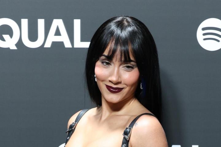 La cantante Aitana, en la gala Spotify Equal el 10 de diciembre de 2024.