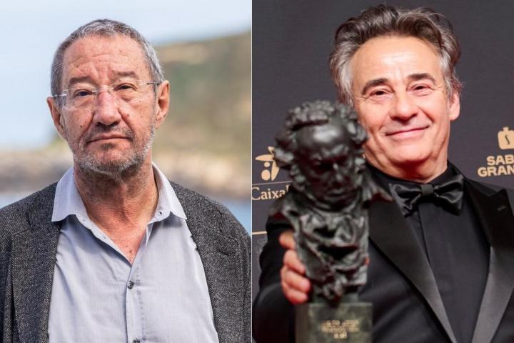 Carlos Boyero y Eduard Fernández