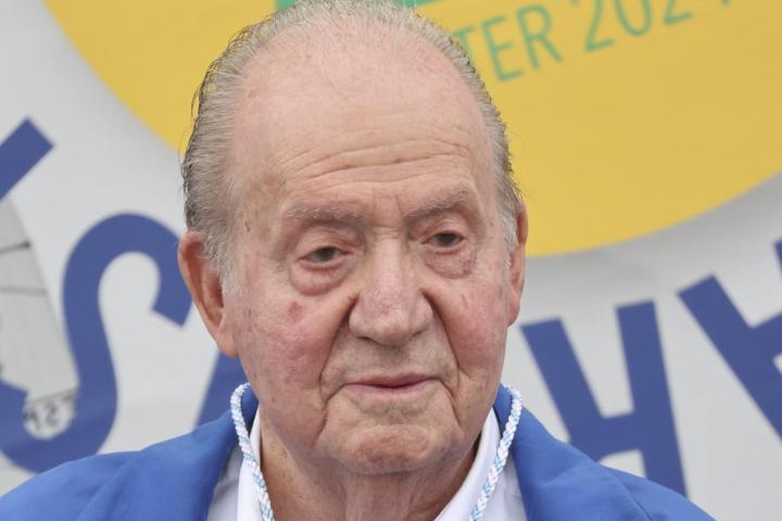 Juan Carlos I, en Sanxenxo el 29 de septiembre de 2024.