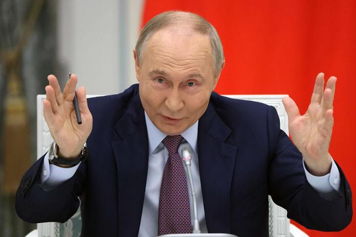 El presidente de Rusia, Vladímir Putin, en una imagen de archivo