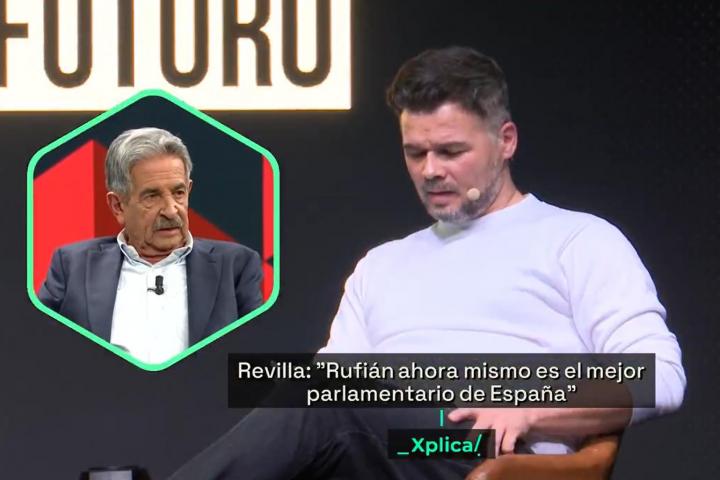 Revilla habla así de Rufián en laSexta.