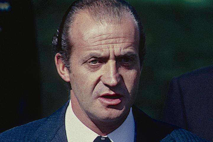 El rey Juan Carlos en 1981, año del intento de golpe de estado del 23-F
