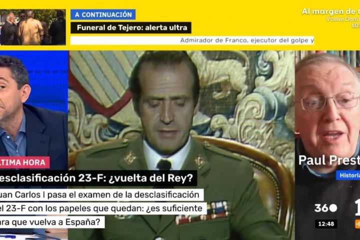 Javier Ruiz y Paul Preston