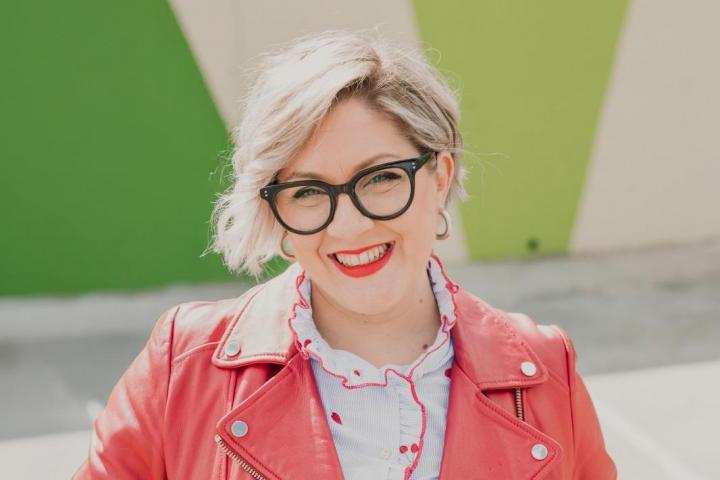 Soraya Vega, candidata a las primarias para dirigir el Partido Socialista extremeño.