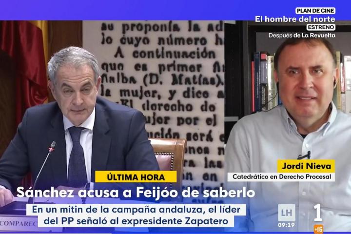 El catedrático en Derecho Procesal, Jordi Nieva.