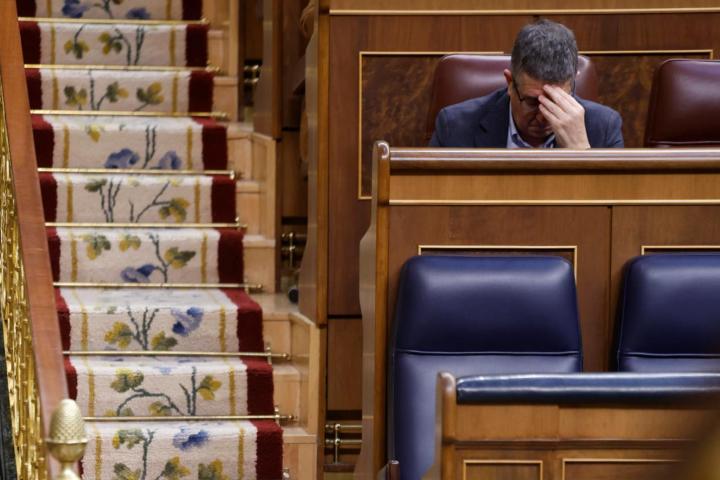 Patxi López, en el Congreso este jueves